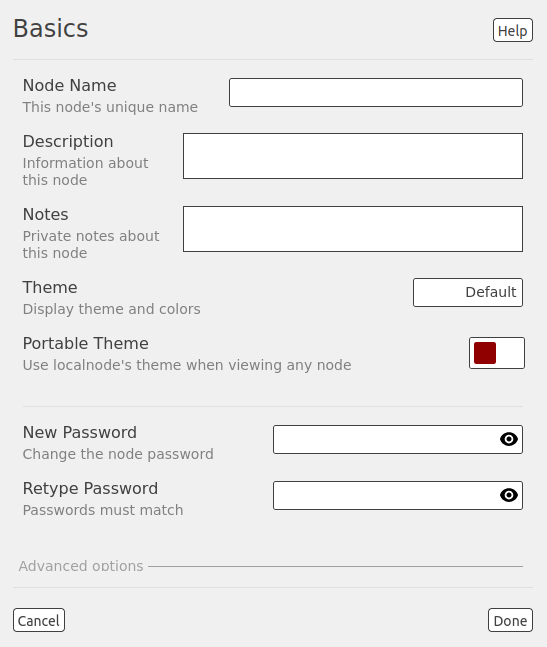 Admin Name and Security