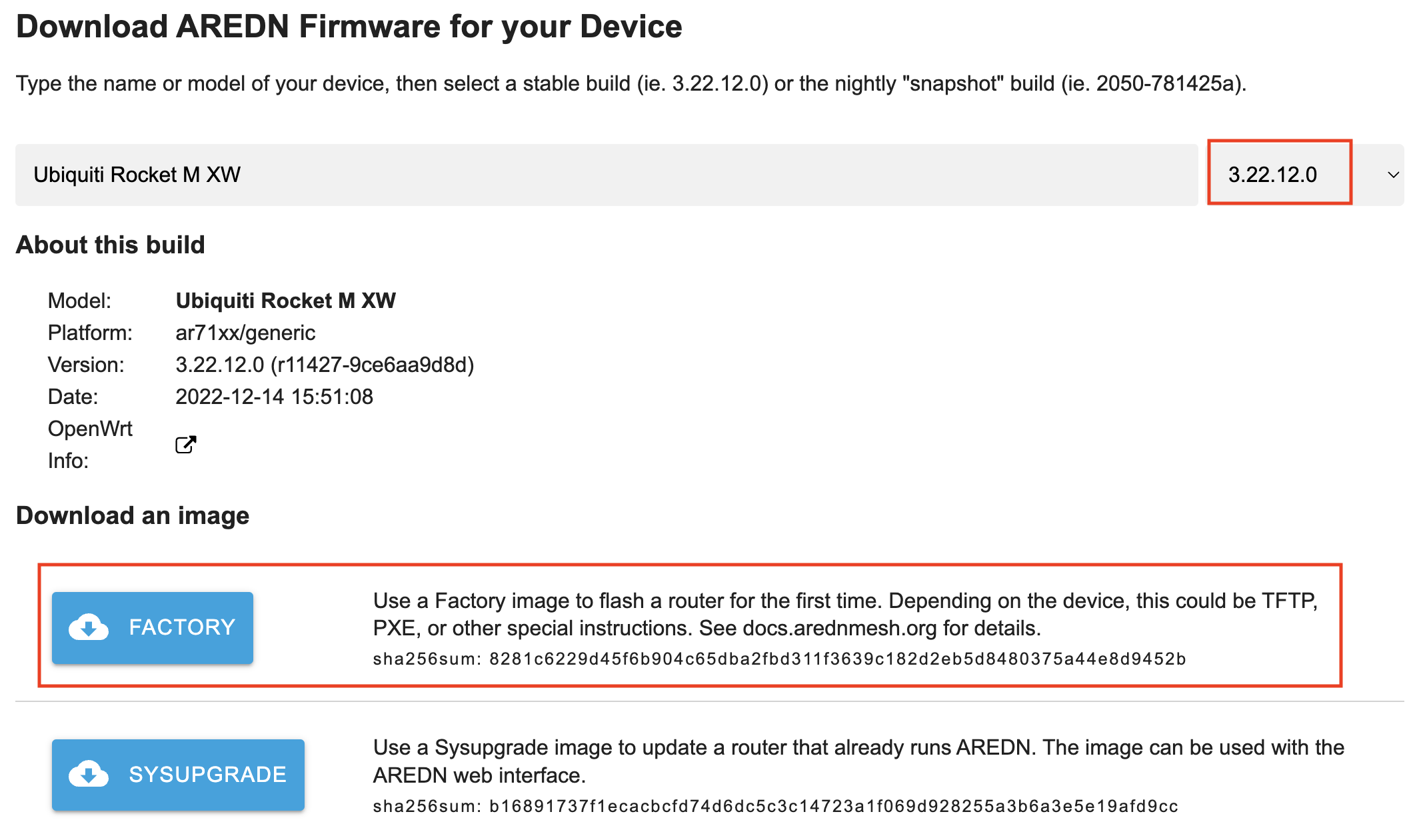 Downgrading across target architectures