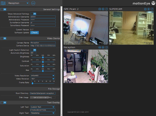 MotionEye Display