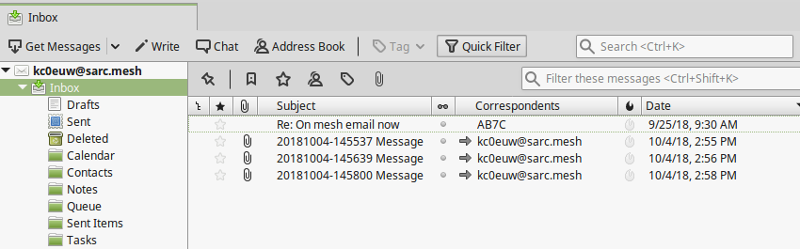 Thunderbird IMAP Client