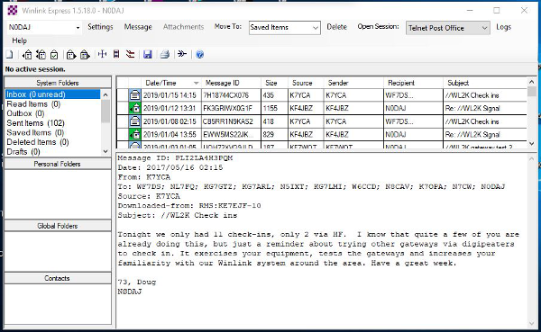 Winlink Interface
