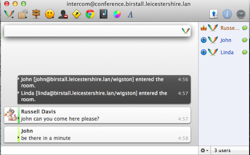Prosody XMPP Interface