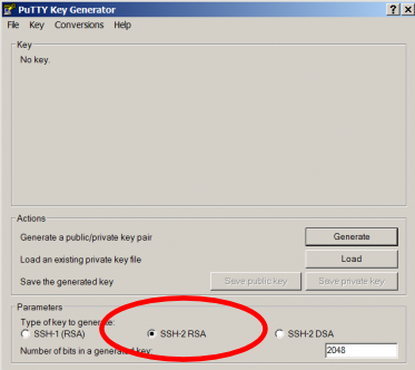 Confirm SSH-2 RSA key