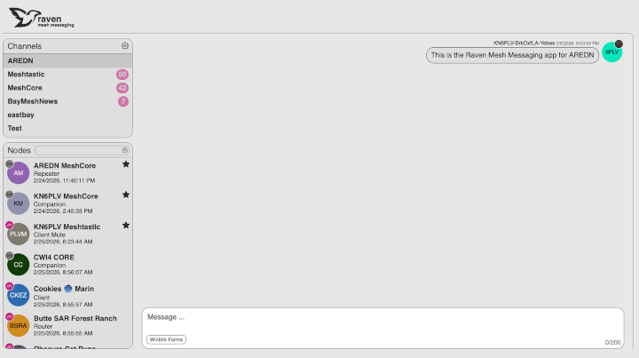 Raven Web Interface
